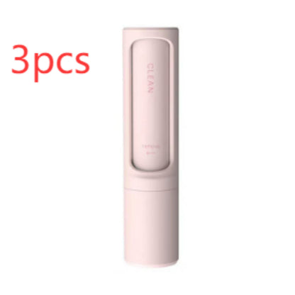 2-in-1 Reusable Pet Hair Remover Brush Self-Cleaning Lint Roller