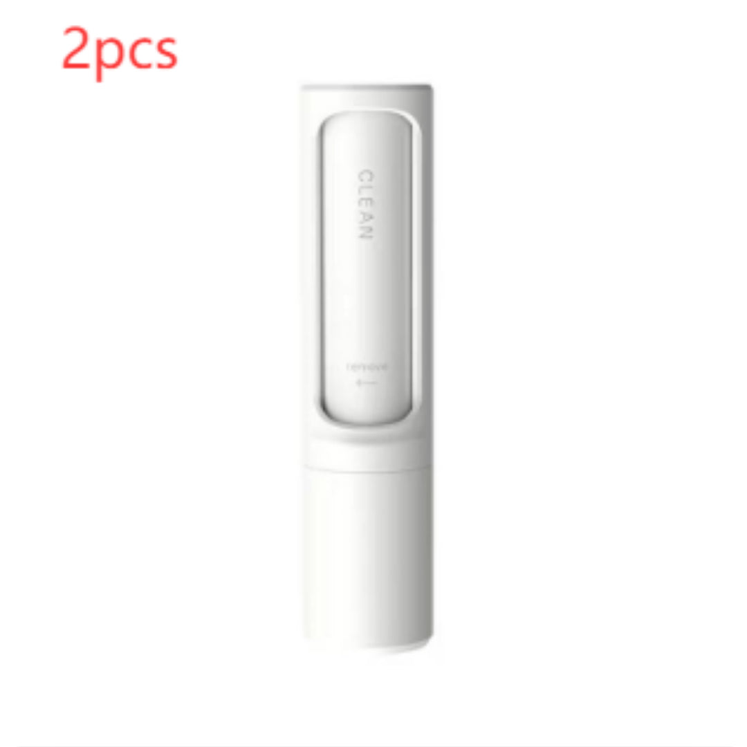 2-in-1 Reusable Pet Hair Remover Brush Self-Cleaning Lint Roller