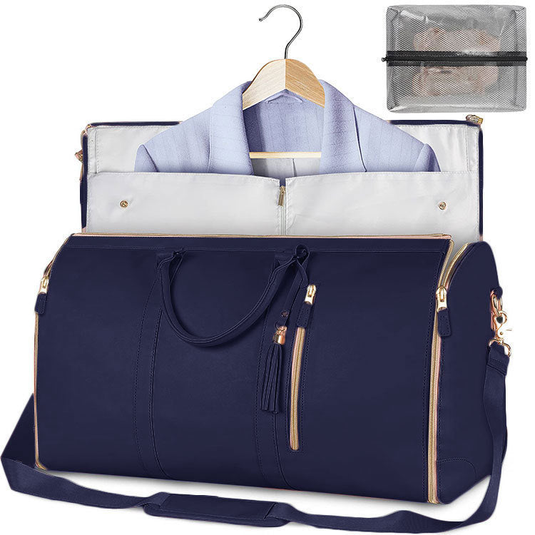 Large Capacity Travel Duffle Bag – Women’s Handbag & Folding Suit Bag