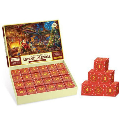 24-Box Christmas Advent Calendar Puzzle | Holiday Countdown Fun