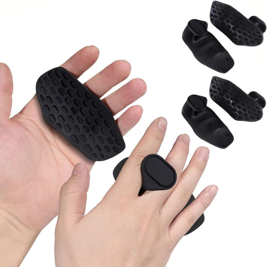 Fitness grips showing how to use weight lifting straps on dumbbell