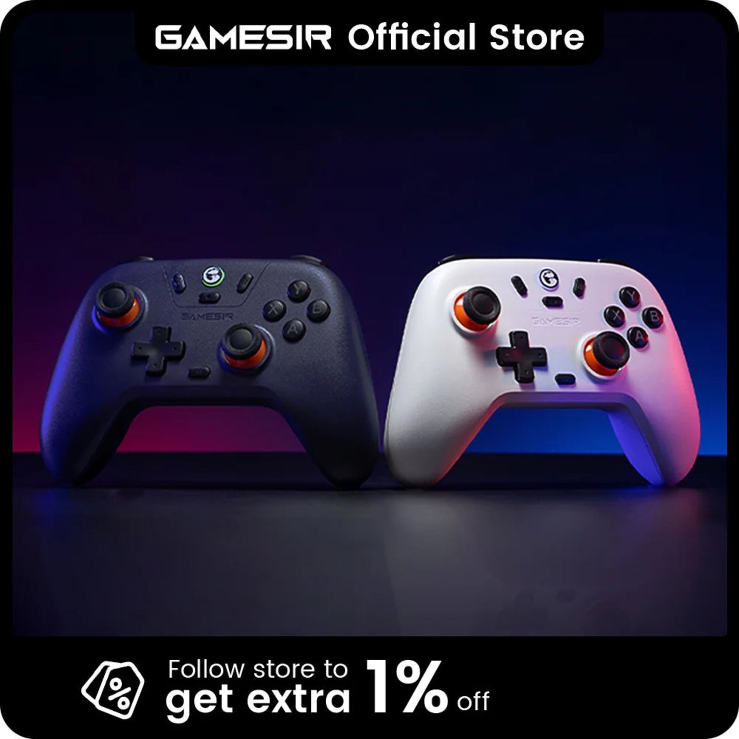 GameSir Nova Lite wireless controller for Nintendo Switch, PC, Android, and iOS