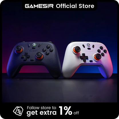 GameSir Nova Lite wireless controller for Nintendo Switch, PC, Android, and iOS