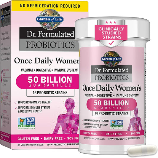 garden of life once daily women's probiotic

