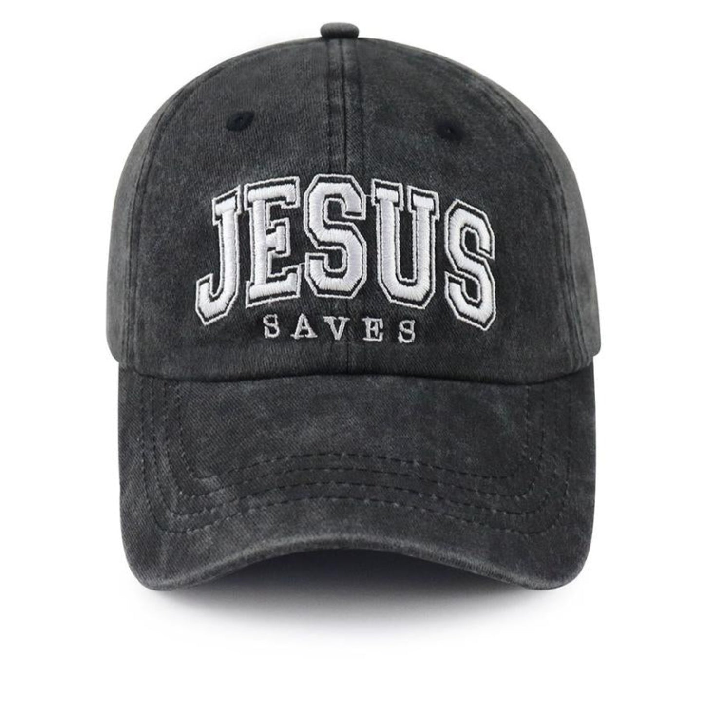 Jesus Saves hat – Christian baseball cap for men and women.