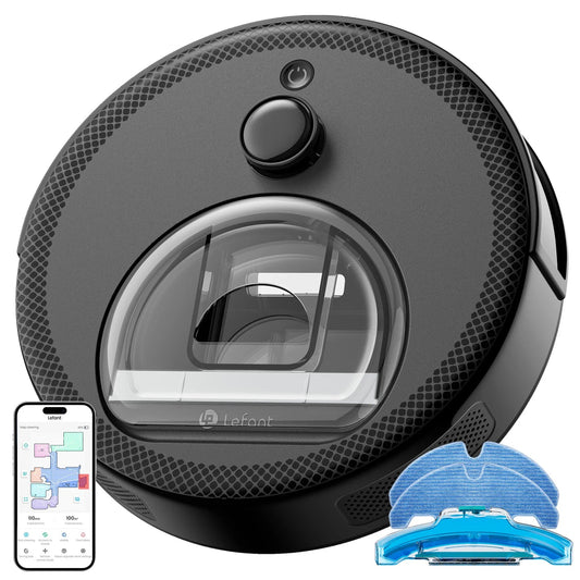 Lefant M330 Pro Robot Vacuum and Mop Combo in living room