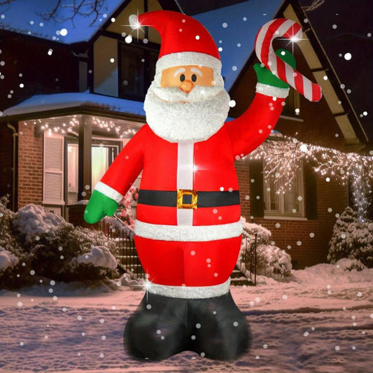 Outdoor Christmas inflatable decoration for yard and garden.