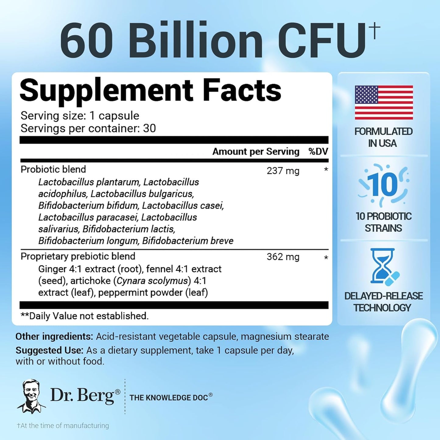 A comprehensive guide graphic on choosing the best probiotics for digestive health