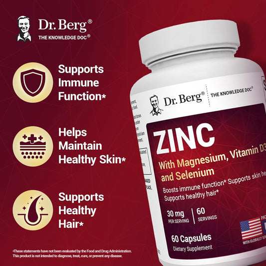 Woman using zinc supplements for thinning hair and skin health