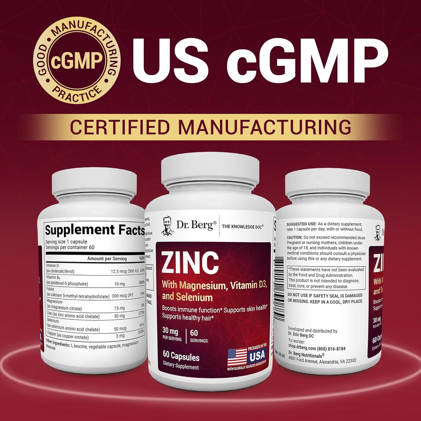 zinc supplements for hair loss.